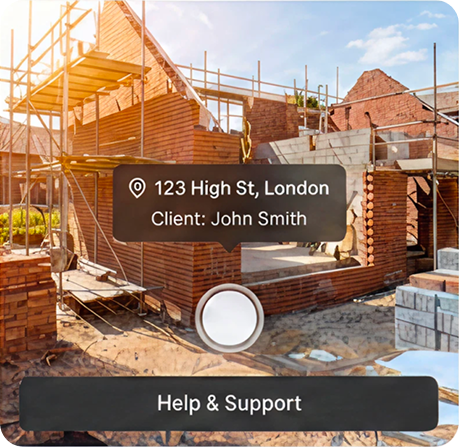 Snap a photo of the job site