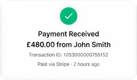 Get paid instantly