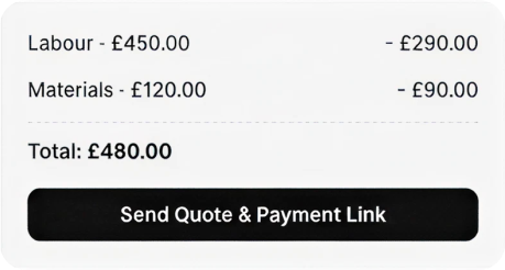 Send a professional quote